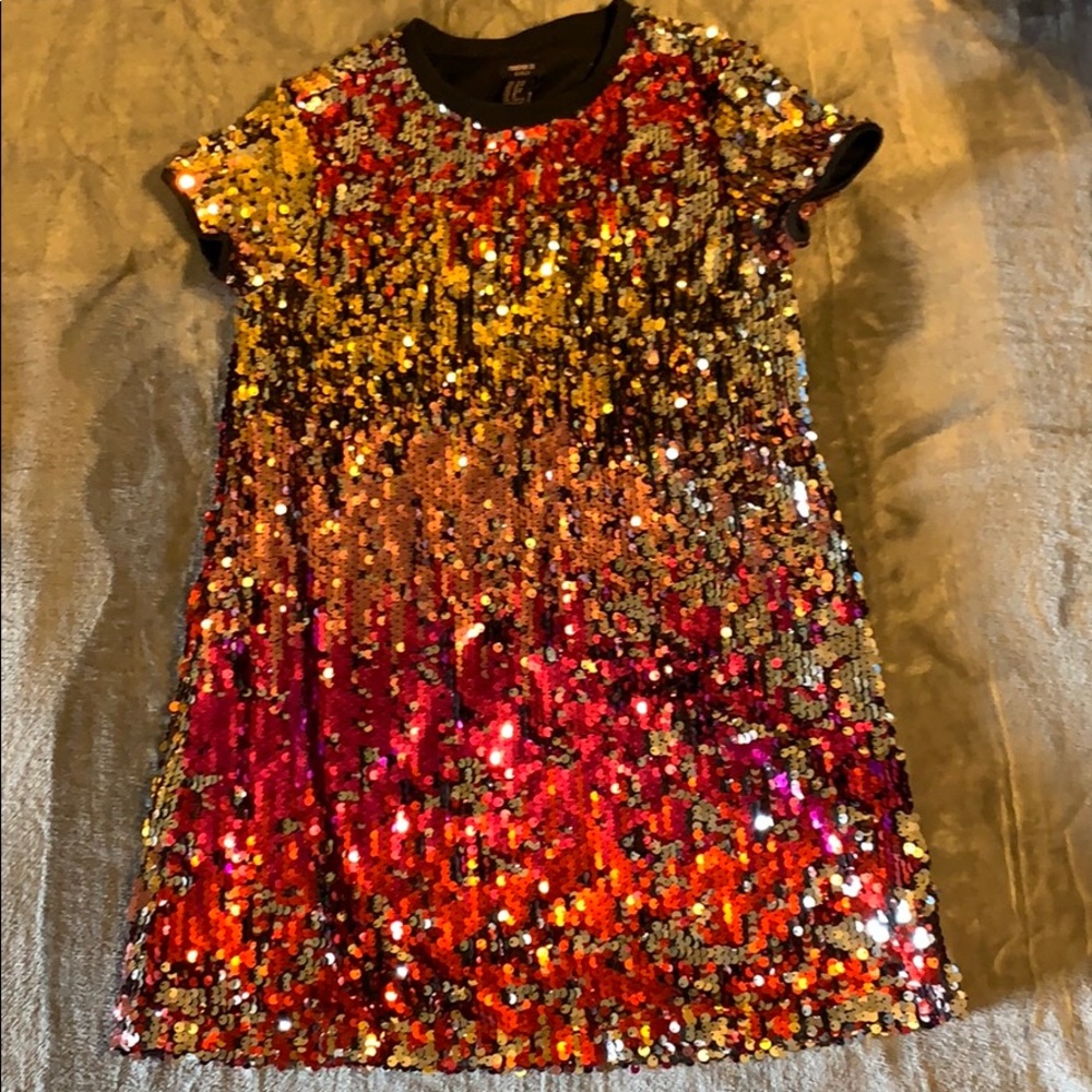 Forever 21 Girls Sequin Dress